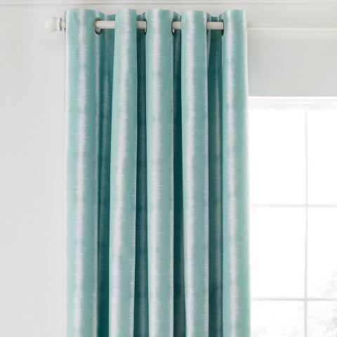 Akira Curtains By Scion in Teal