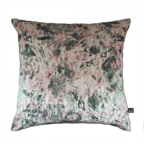 Aristo Abstract Cushion in Blush Sage