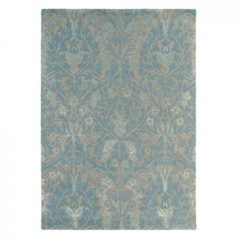Autumn Flowers Rugs 27508 in Eggshell by William Morris