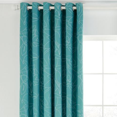 Baja Curtains By Scion in Teal