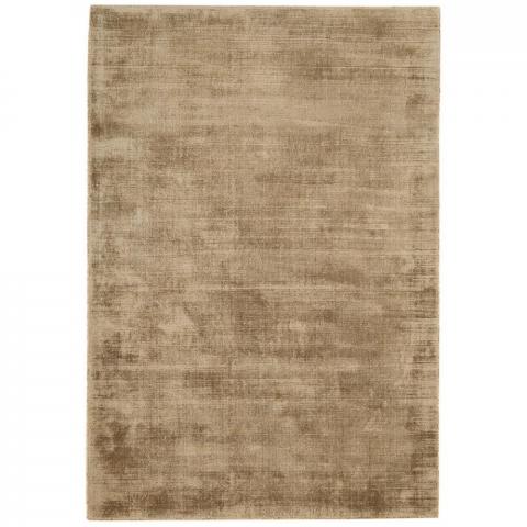 Blade Plain Rugs in Soft Gold