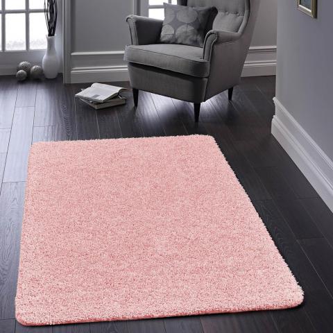 Buddy Washable Rugs in Candy Pink