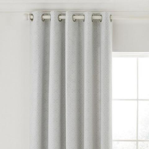 Chiswick Grove Curtains By Sanderson in Silver