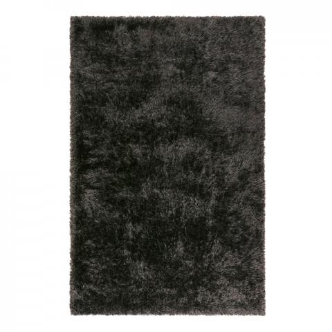 City Glam Shaggy Rugs 80412 900 by Esprit in Anthracite Grey