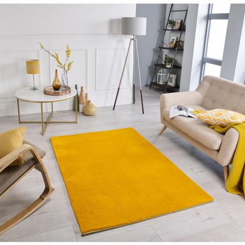 Comfy Rugs In Mustard