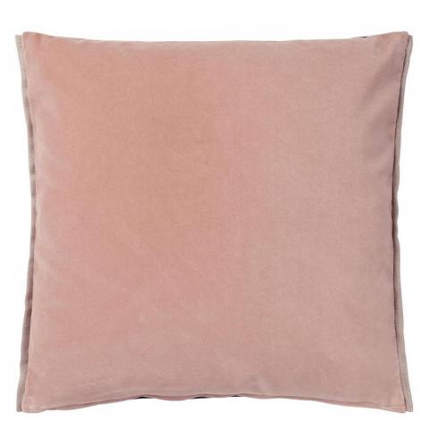 Designers Guild Varese Plain Cushion in Cameo Pink