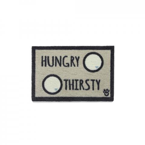 Howler & Scratch Hungry Mats 5 in Grey