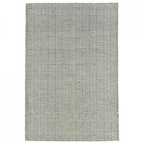 Ives Rugs in Black White