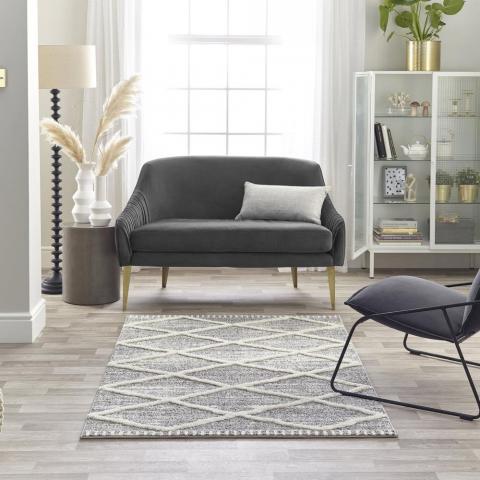 Maison Rugs 7863a in White