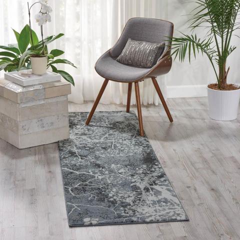 Maxell Rugs MAE11 by Nourison in Grey