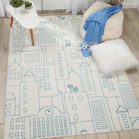 Miles DS202 Rugs in Ivory by Nourison