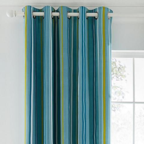 Mr Fox Curtains By Scion in Teal