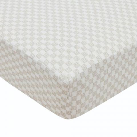 Ornella Fitted Sheet By Helena Springfield in Linen Cream