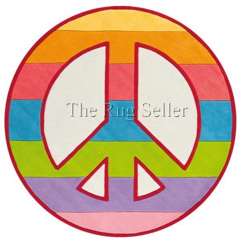 Peace Symbol Rugs 4125 75 by Arte Espina