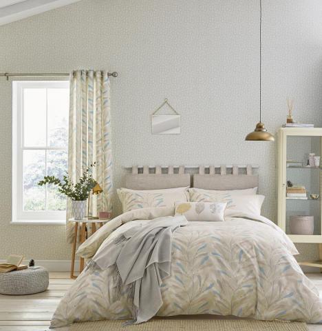 Sea Kelp Bedding and Pillowcase By Sanderson in Blush