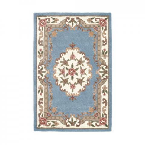 Shensi Traditional Wool Rugs in Blue