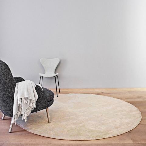 Space Surface Circular Rugs by Massimo