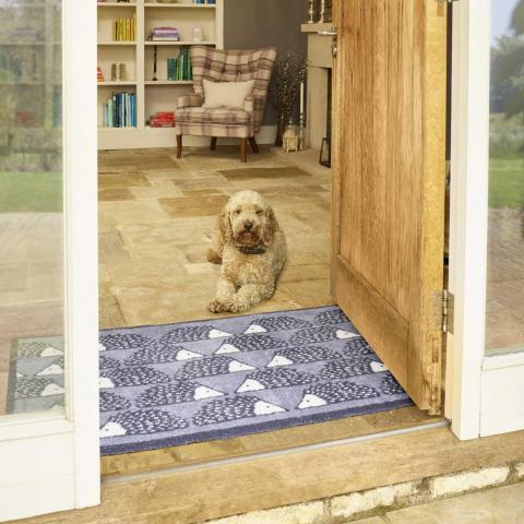 Spike All Over Scion Doormats in Slate Grey by Turtlemat