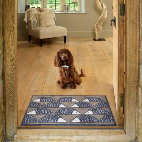 Spike All Over Scion Doormats in Natural Brown by Turtlemat