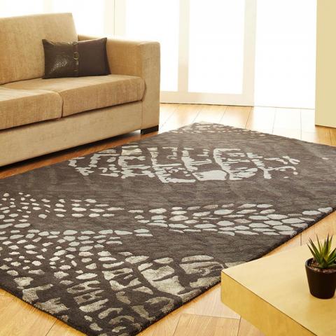 Unique Canyon rugs in Grey