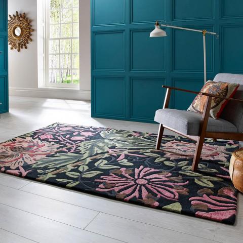 V&A Honeysuckle rugs by Luxmi