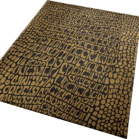 Weconhome Croco Rugs 0721 01 in Brown